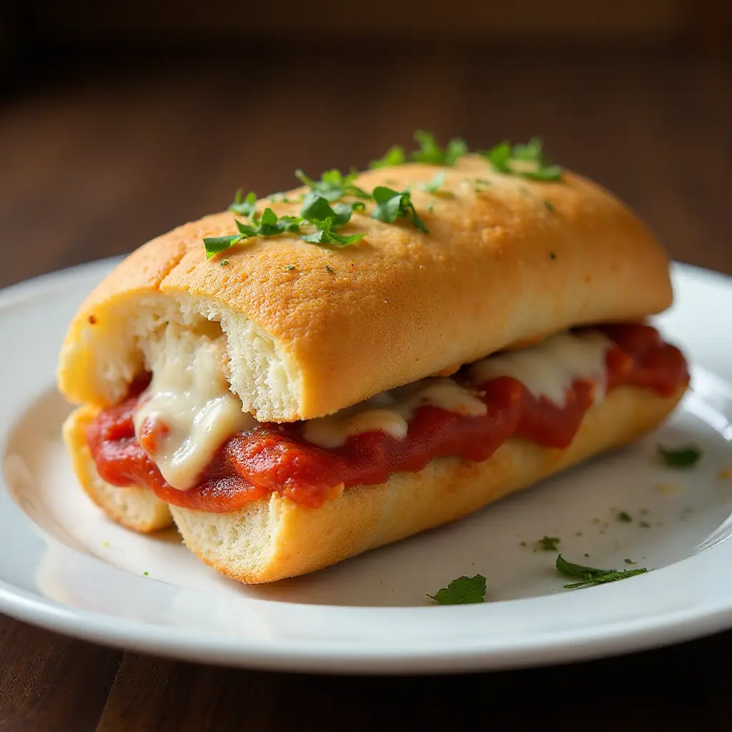 Stuffed Chicken Parmesan Sub