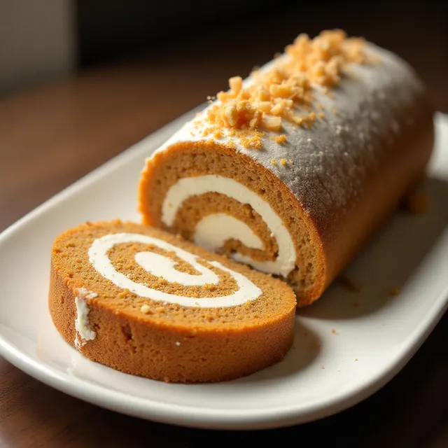 Carrot Cake Roll