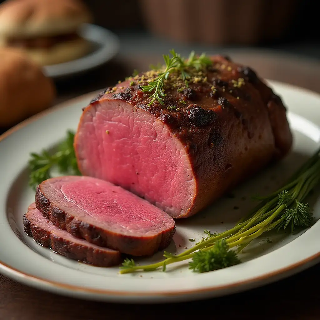 High Temperature Eye-of-Round Roast