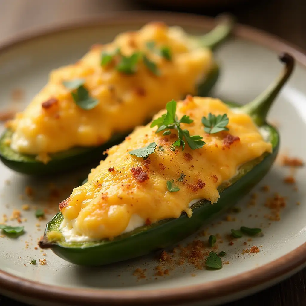 Triple Cheese Gluten-Free Jalapeno Poppers