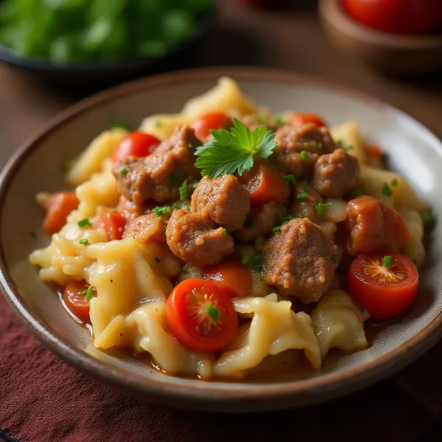 Ground Beef and Cabbage