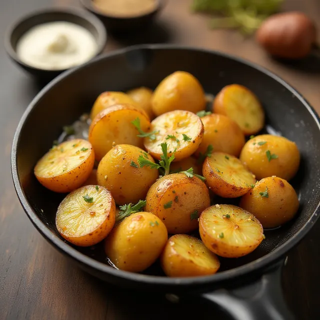 Crispy Baby Potatoes