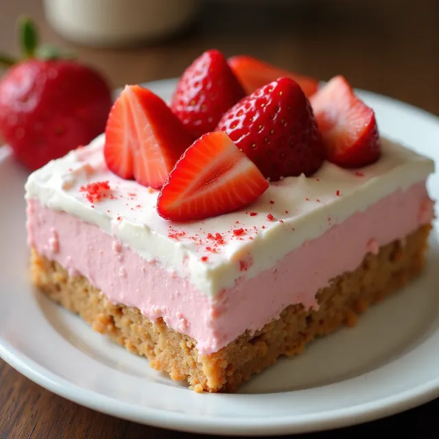 Strawberry Pretzel Salad