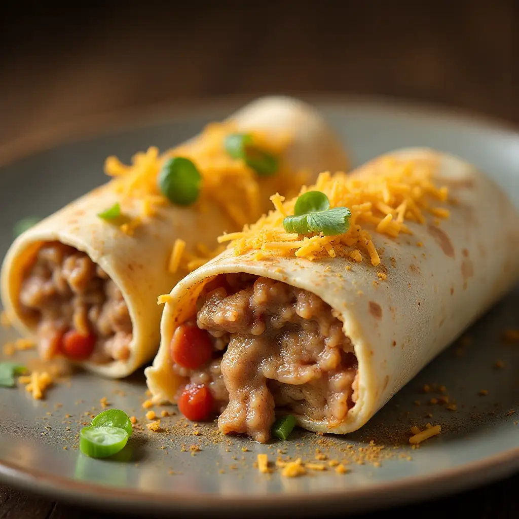 Easy Mexican Pork Burritos