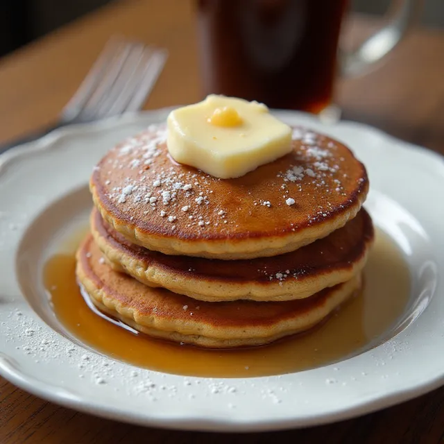 Grandma's Gingerbread Pancakes