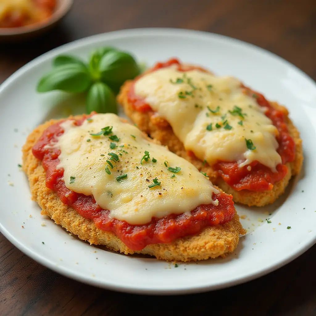 Air Fryer Chicken Parmesan