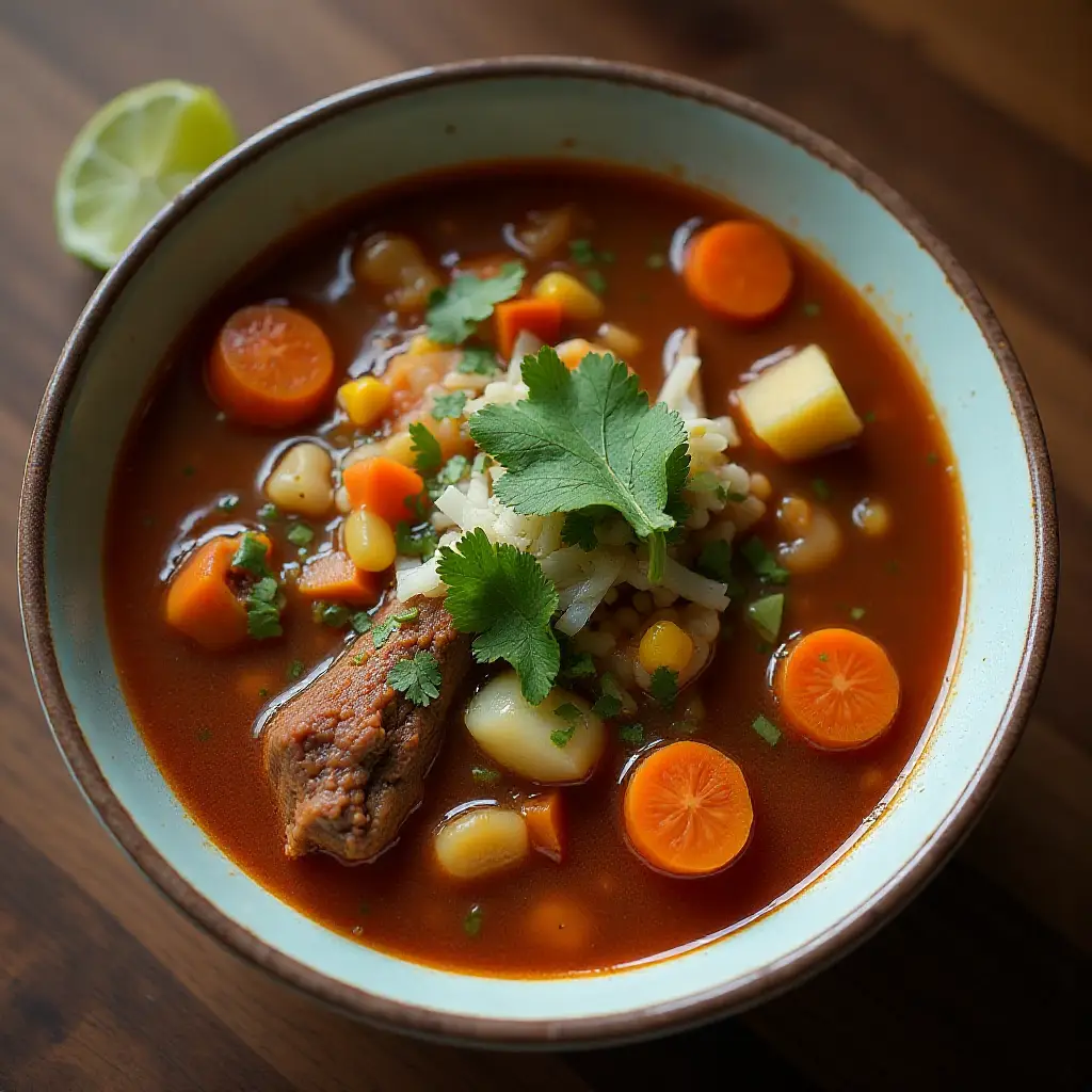 Caldo de Res (Mexican Beef Soup)
