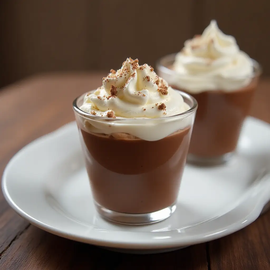 Chocolate Pudding Shots