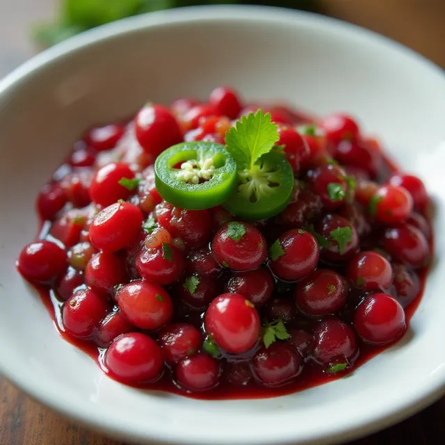 Cranberry Jalapeño Relish