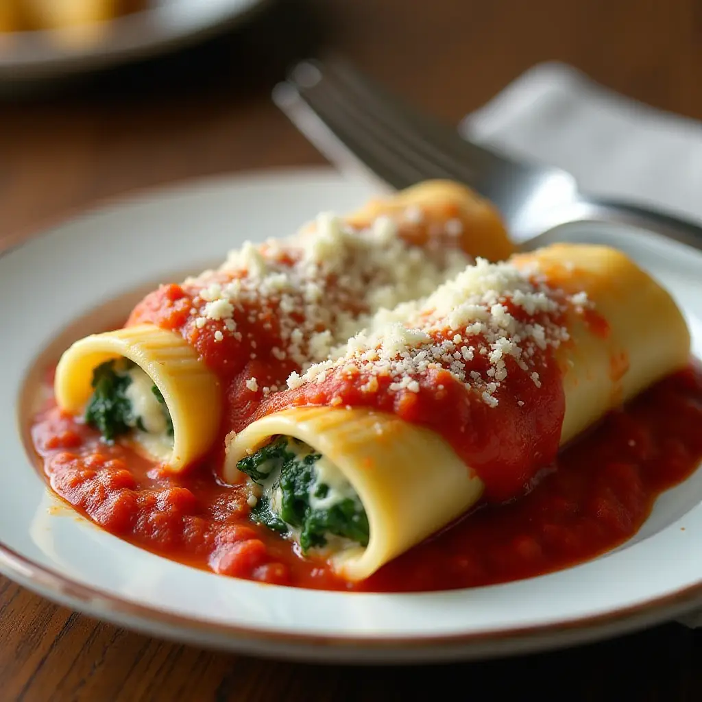 Make-Ahead Manicotti