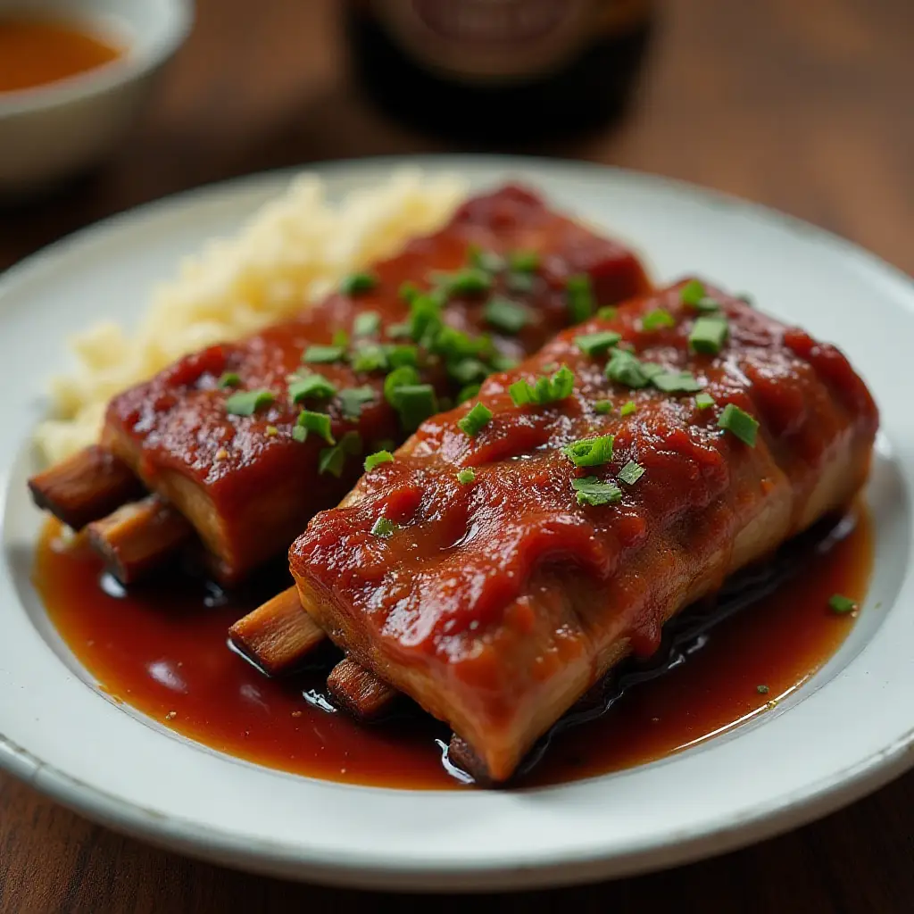 Slow Cooker Potluck Spare Ribs