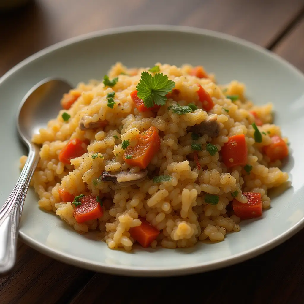 Tasty Spicy Rice Pilaf