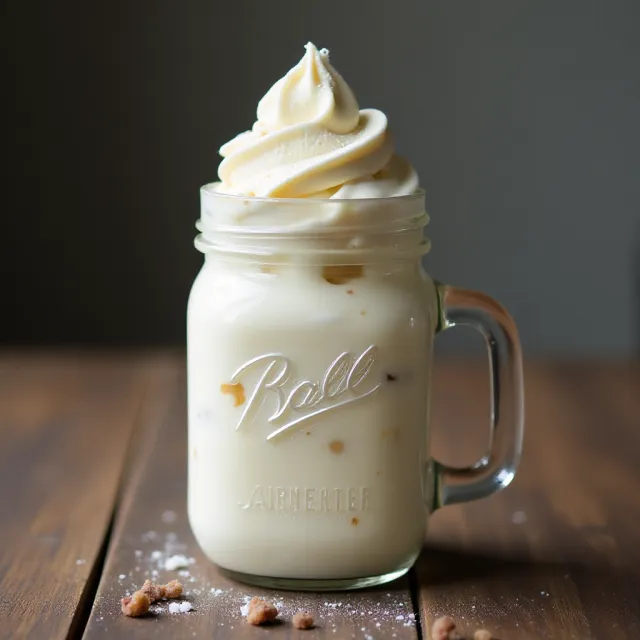 Mason Jar Ice Cream