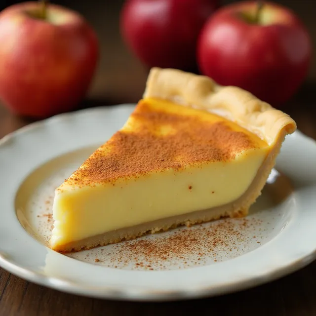 Applesauce Custard Pie