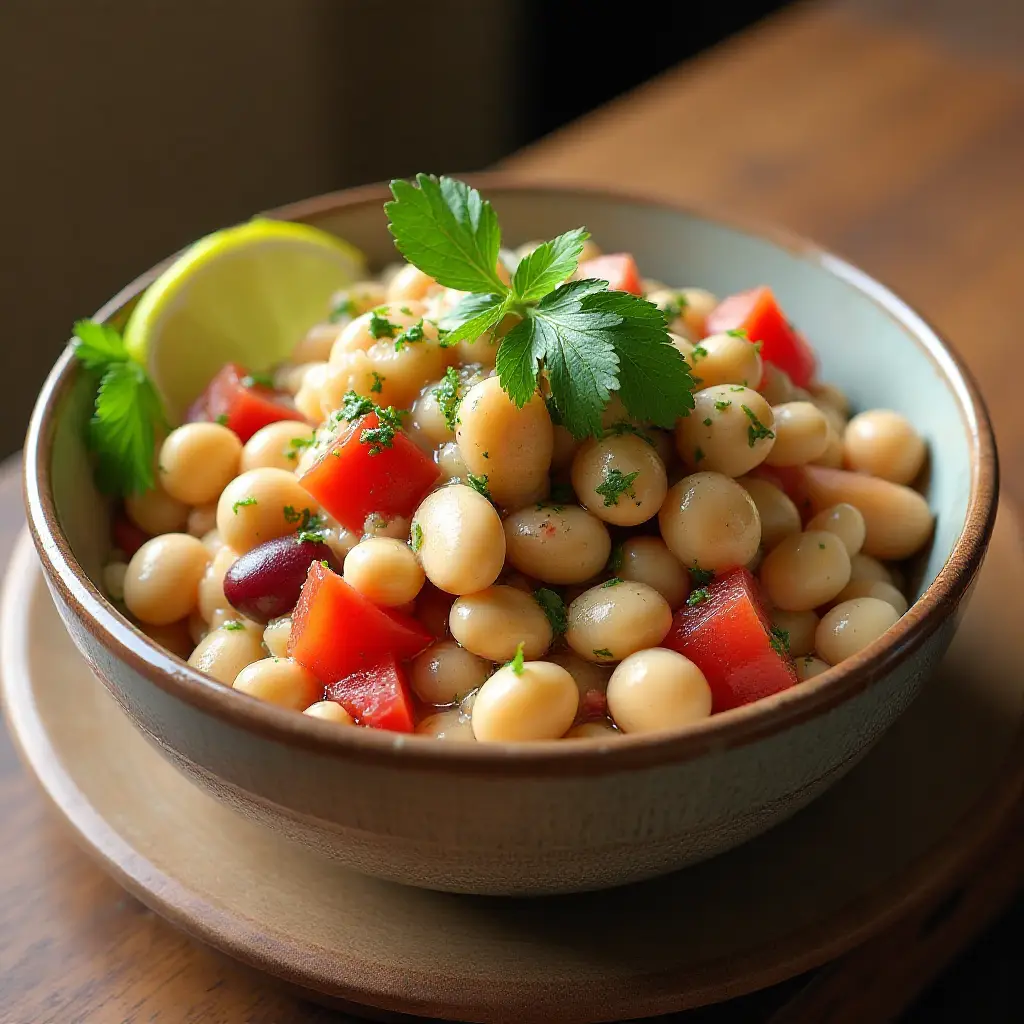 Mediterranean Bean Salad