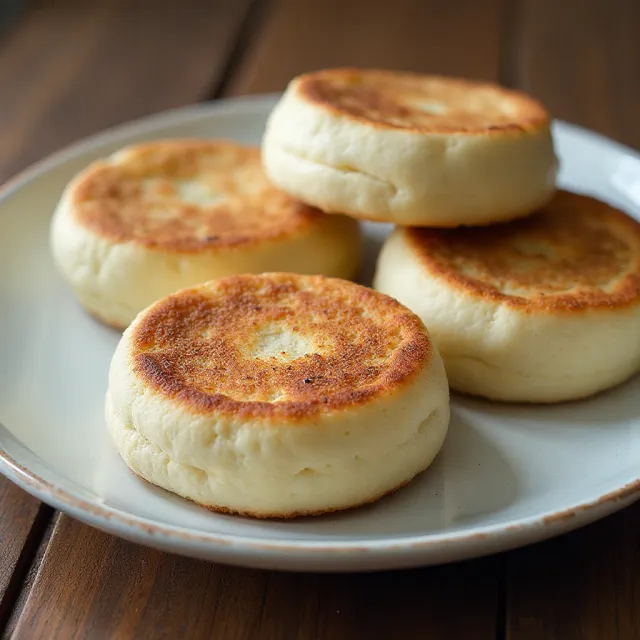 Sourdough English Muffins