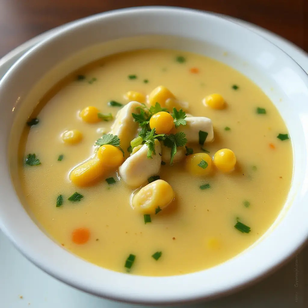 Crabmeat and Corn Soup