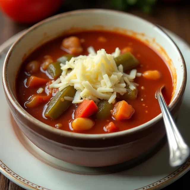 Slow Cooker Stuffed Pepper Soup