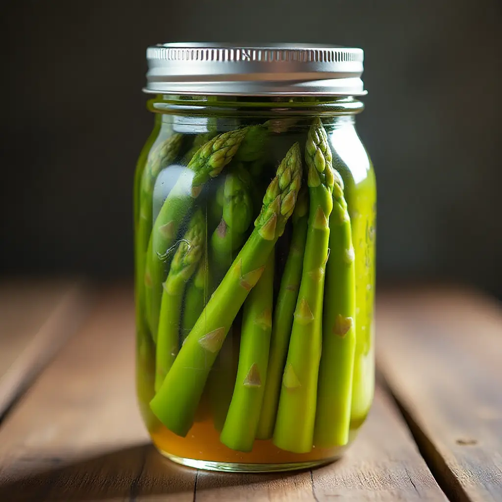 Quick-Pickled Spicy Asparagus