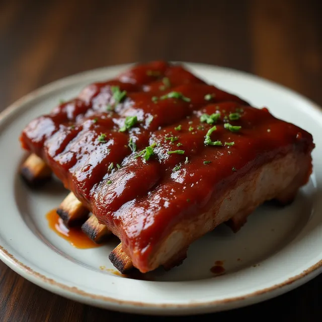 Simple BBQ Ribs