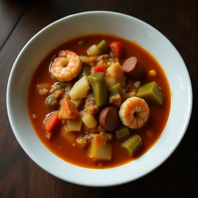 Rouxless Gumbo