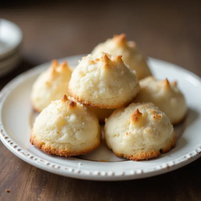 Light and Fluffy Coconut Macaroons