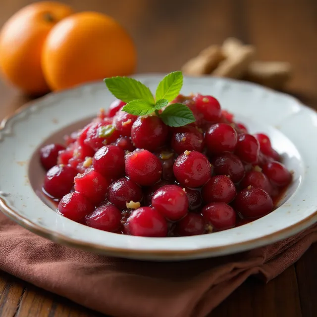 Strachan Fresh Cranberry Orange Relish
