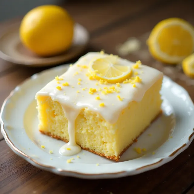 Lemon Sheet Cake