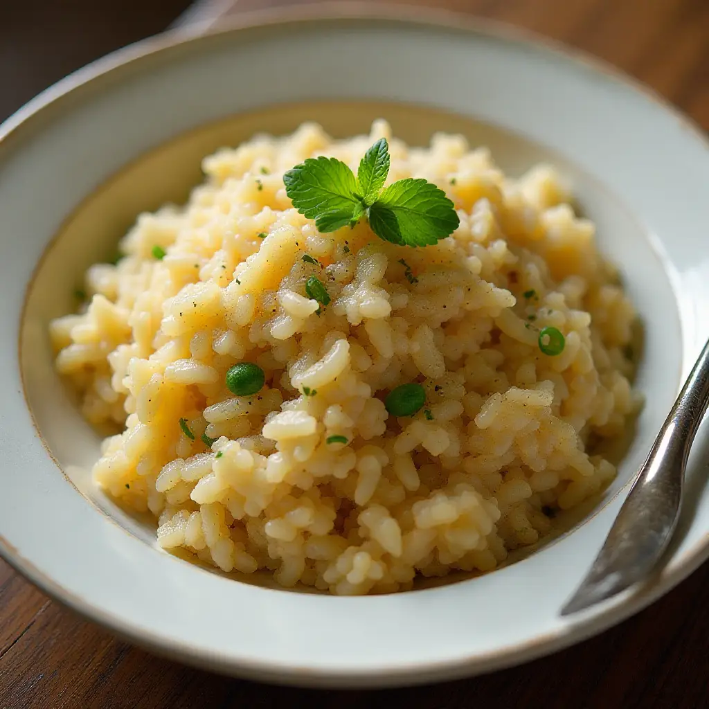 Parmesan-Black Pepper Arborio Rice Pilaf
