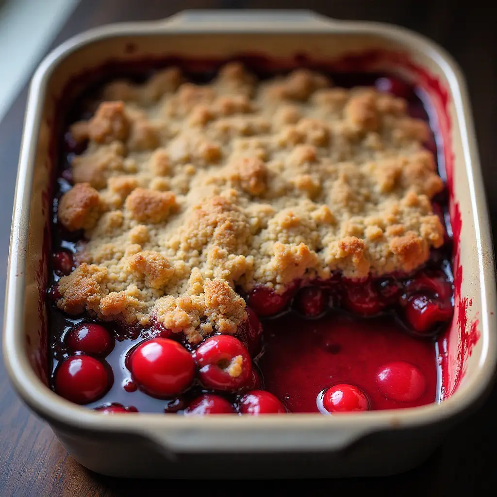 Jill's Cherry Crisp