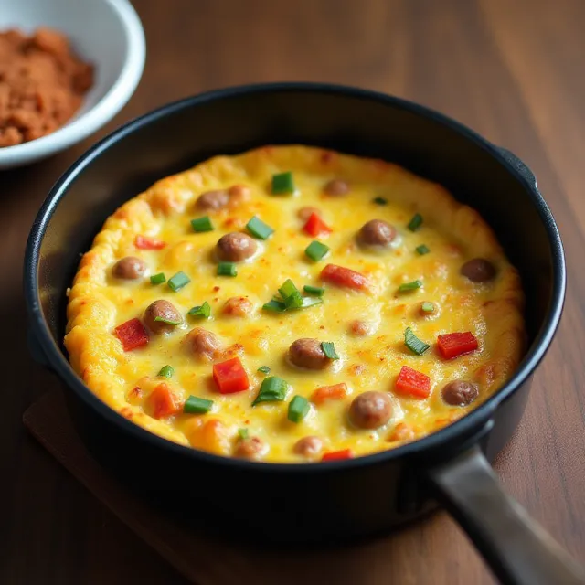 Air Fryer Breakfast Frittata