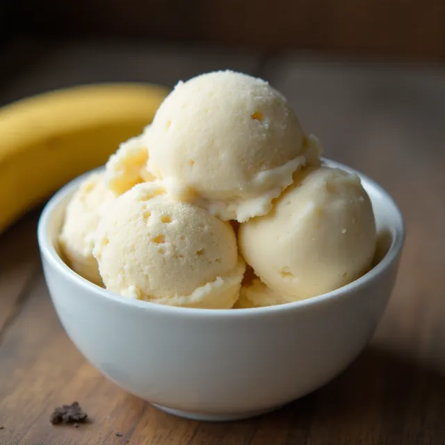 Frozen Banana Ice Cream