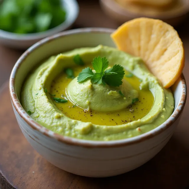 Cilantro Jalapeno Hummus