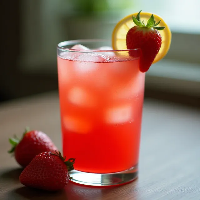 Spiked Strawberry Lemonade