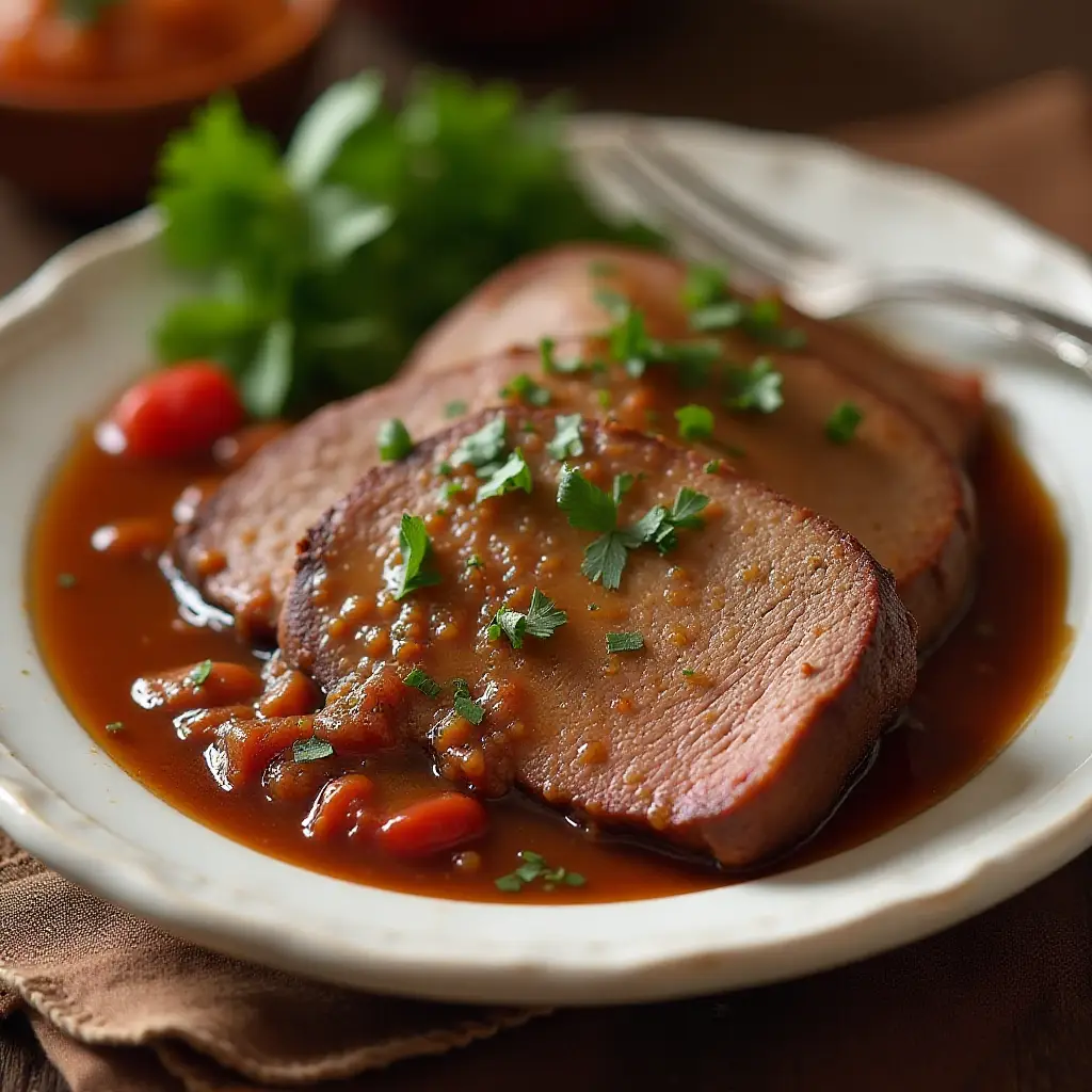 Cousin David's Slow Cooker Brisket