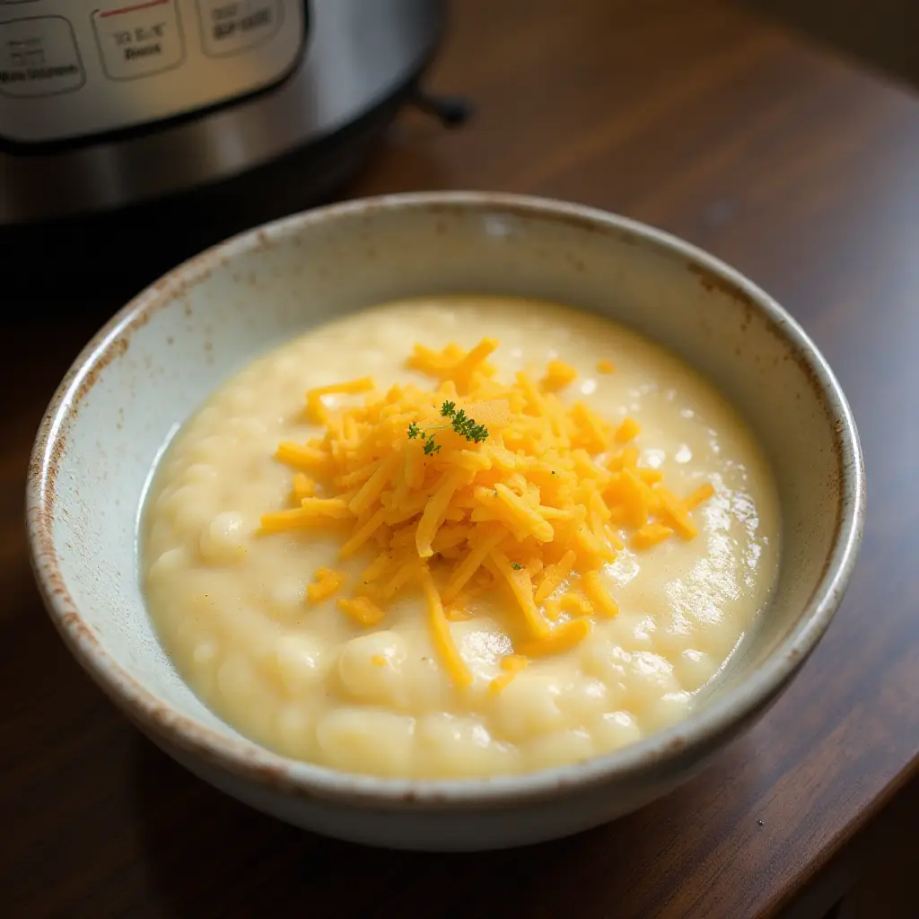 Instant Pot Cream Cheese Grits
