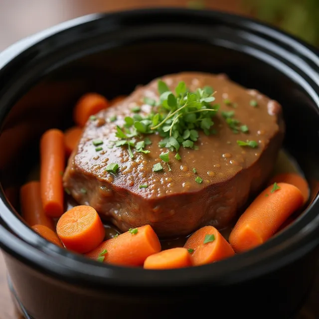 Easy Slow Cooker Pot Roast