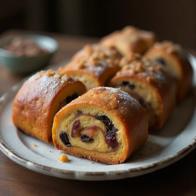 Pangiallo laziale (Italian Christmas Cakes)