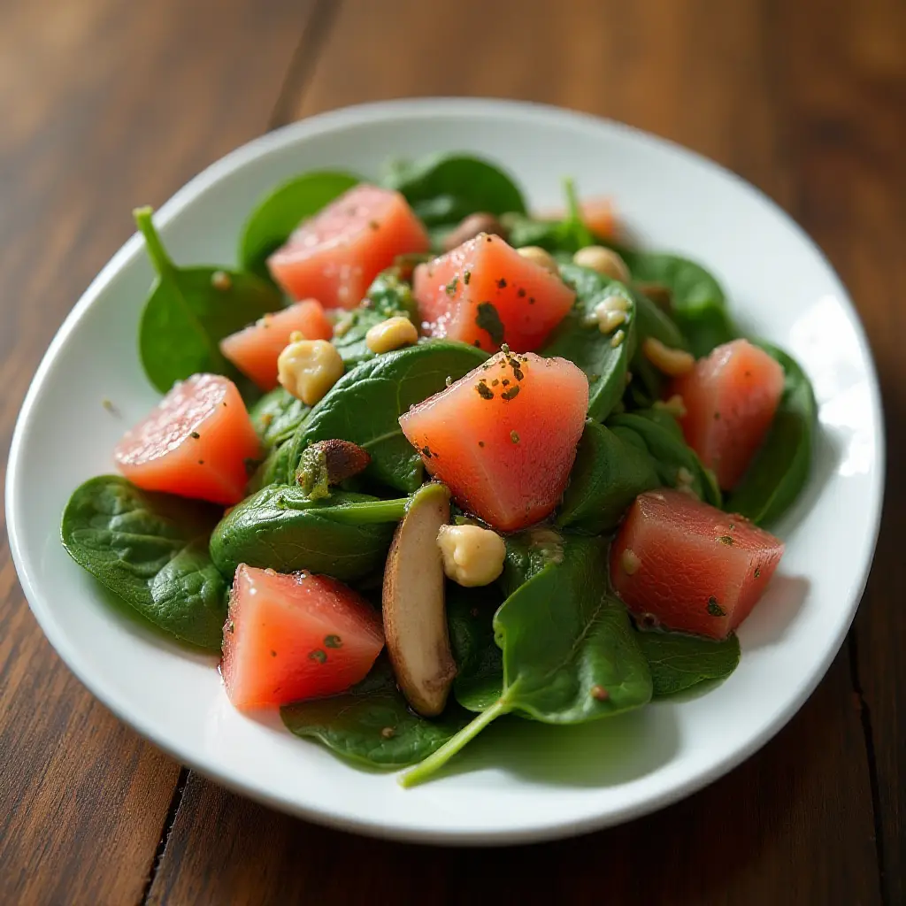 Grapefruit Spinach Salad