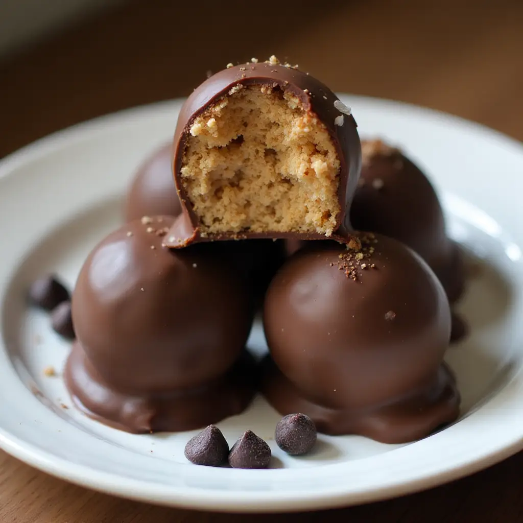 Chocolate-Covered Peanut Butter Balls