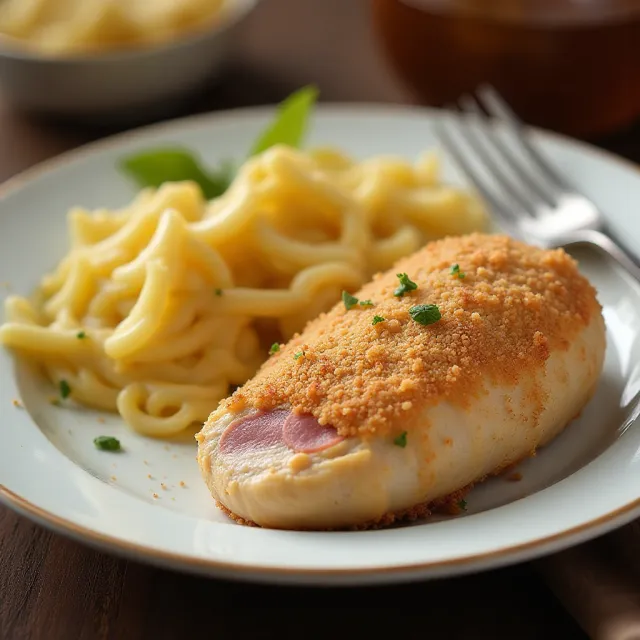 Chicken Cordon Bleu in the Air Fryer