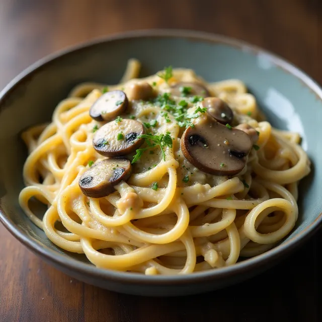 Easy Cremini Mushroom Pasta