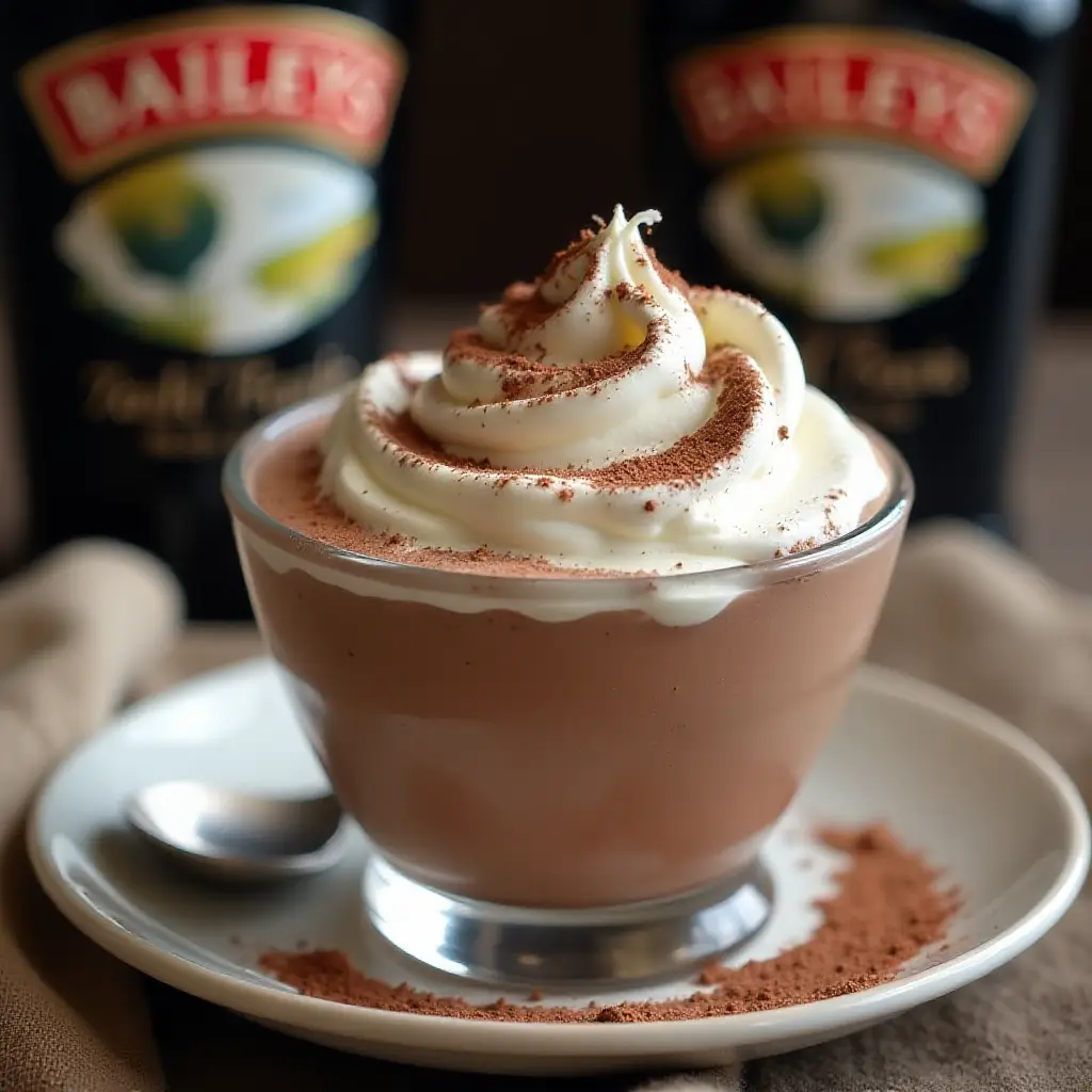 5 Minute Baileys Chocolate Mousse