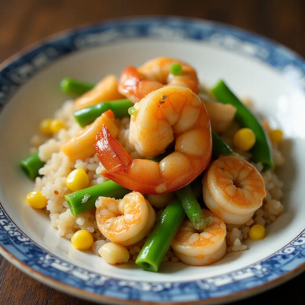 Shrimp Stir-Fry With Snap Peas and Baby Corn