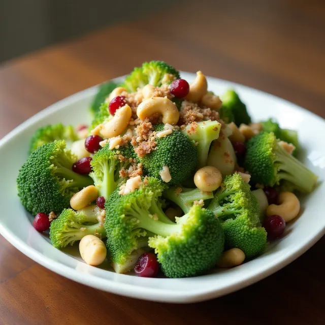 Delicious Broccoli Cranberry Salad