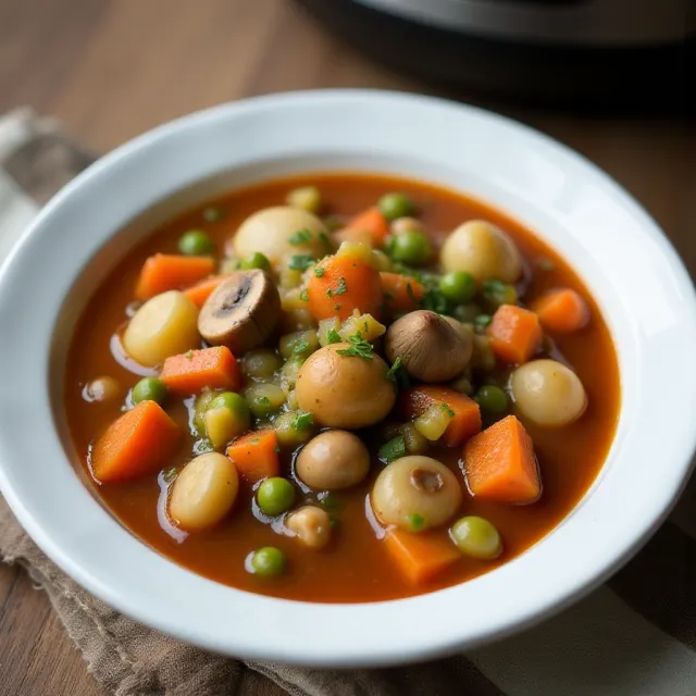 Instant Pot Mushroom Stew