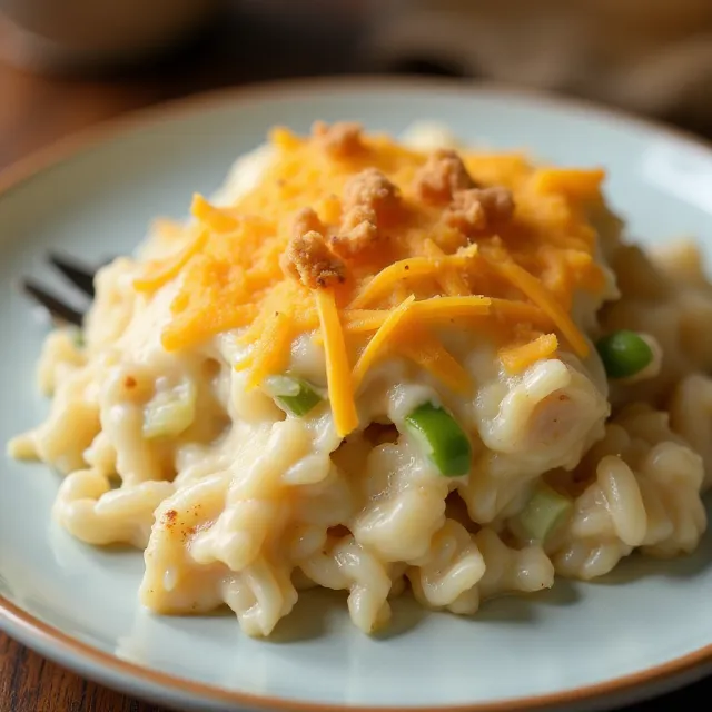 Homey Chicken and Rice Casserole