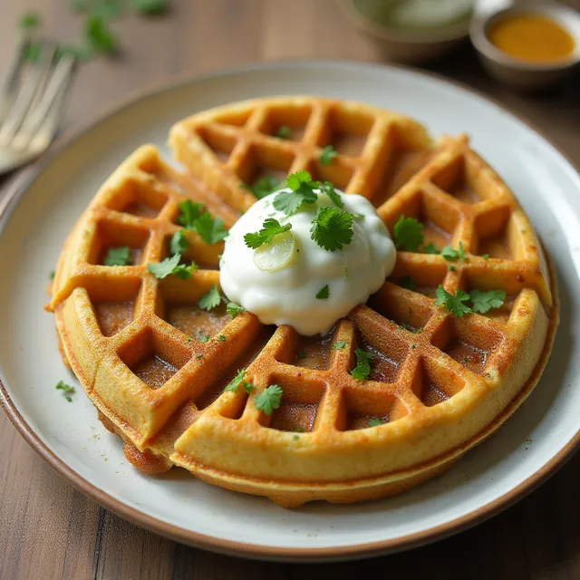 Waffled Falafel