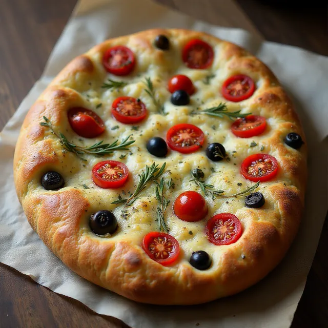 Sourdough Focaccia alla Genovese