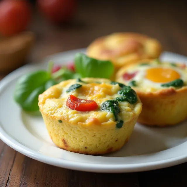 Healthy Ham and Egg Muffins